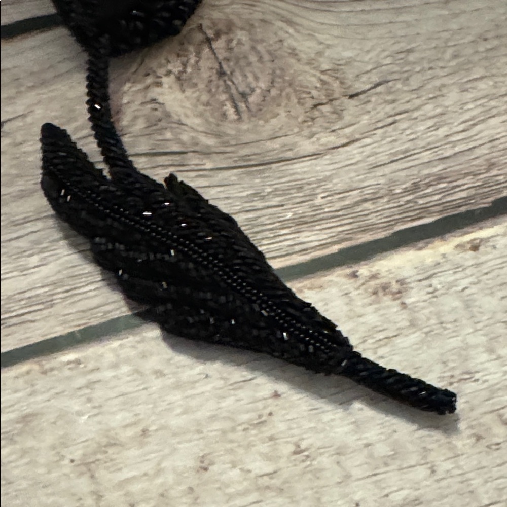 Erdem Black Beaded Brooch - Picture 5 of 13